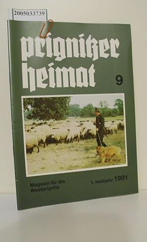Bild des Verkufers fr Prignitzer Heimat 9 / Magazin fr die Westprignitz / 1. Halbjahr 1991 zum Verkauf von ralfs-buecherkiste