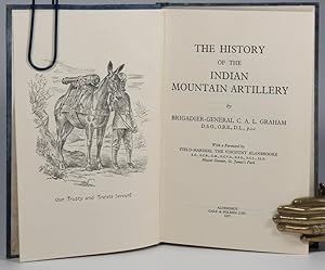 Seller image for The History of the Indian Mountain Artillery. for sale by West Coast Rare Books