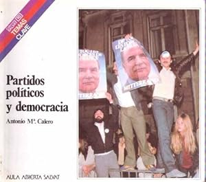 Image du vendeur pour Partidos polticos y democracia mis en vente par SOSTIENE PEREIRA