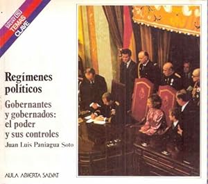Seller image for Regmenes polticos. Gobernantes y gobernados: el poder y sus controles for sale by SOSTIENE PEREIRA
