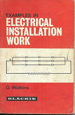 Examples in electrical installation work