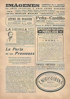 Seller image for LAMINA 15196: Publicidad de La Perla de las Promesas for sale by EL BOLETIN