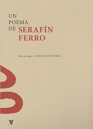 Imagen del vendedor de Un poema de serafn ferro a la venta por Imosver