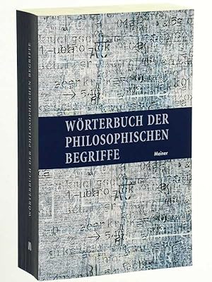 Bild des Verkufers fr Wrterbuch der philosophischen Begriffe. Begrndet von Friedrich Kirchner und Carl Michalis, fortgesetzt von Johannes Hoffmeister, vollstndig neu hrsg. von Armin Regenbogen u. Uwe Meyer. Sonderausg. zum Verkauf von Antiquariat Lehmann-Dronke