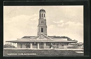 Postcard Barbados, View of the Savannah Club