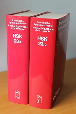 Romanische Sprachgeschichte 1. und 2. Teilband - Histoire linguistique de la Romania Tome 1 + 2. ...