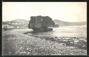Postcard Bathsheba, The giant rock