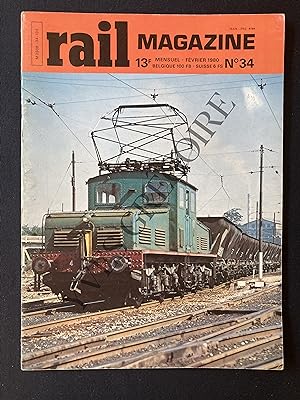 RAIL MAGAZINE-N°34-FEVRIER 1980