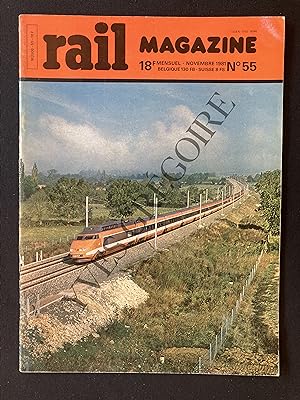 RAIL MAGAZINE-N°55-NOVEMBRE 1981