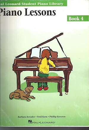 Seller image for Piano Lessons Book 4: Hal Leonard Student Piano Library for sale by Vada's Book Store