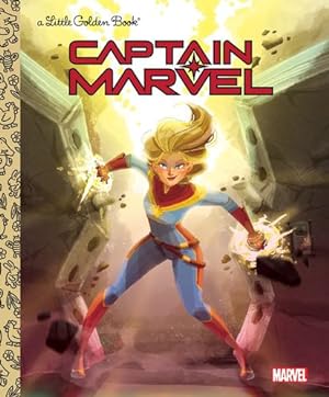 Seller image for Captain Marvel Little Golden Book (Marvel) by Sazaklis, John [Hardcover ] for sale by booksXpress