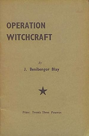 Imagen del vendedor de Operation Witchcraft a la venta por WeBuyBooks