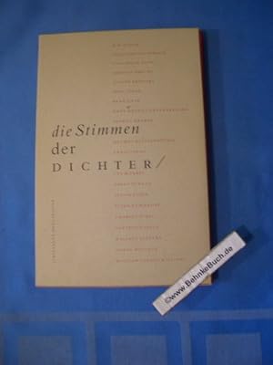 Bild des Verkufers fr Vom schwierigen Vergngen der Poesie : Gedichte und Essays nebst einem Gesprch ber Poetik von und mit Jrgen Becker, Robert Gernhardt, Joachim Sartorius und Raoul Schrott. Inclusive 2 CD s. Hrsg. von Sabine Kchler und Denis Scheck. W. H. Auden . / Straelener Manuskript ; N.F. 14 zum Verkauf von Antiquariat BehnkeBuch