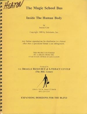 Imagen del vendedor de 5 Childrens' Titles in Braille): The Magic School Bus: Inside the Human Body; Owl At Home, The Guest; Uncle Elephant (Book 2 of 2); The Magic School Bus - On the Ocean Floor; The Magic School Bus Gets Ants in Its Pants (2 copies of this title) a la venta por Paperback Recycler