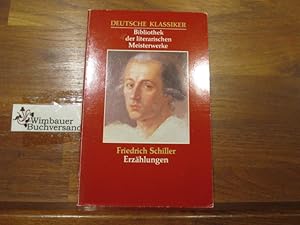 Seller image for Friedrich Schiller: Erzhlungen (Deutsche Klassiker-Bibliothek der literarischen Meisterwerke) for sale by Antiquariat im Kaiserviertel | Wimbauer Buchversand