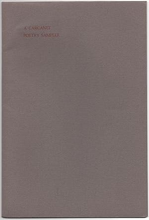 Seller image for A Carcanet Poetry Sampler for sale by Between the Covers-Rare Books, Inc. ABAA