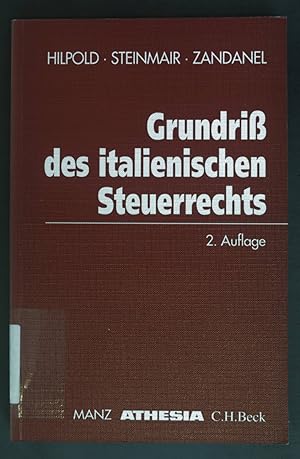 Immagine del venditore per Grundri des italienischen Steuerrechts. venduto da books4less (Versandantiquariat Petra Gros GmbH & Co. KG)