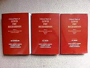 Seller image for The Collected Papers of Lewis Fry Richardson 2 Volume / 3 Paperback Set for sale by Bluesparrowhawk Books
