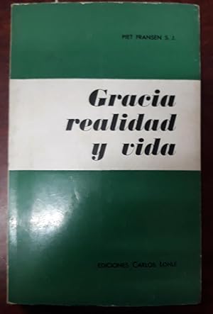 Image du vendeur pour GRACIA, REALIDAD Y VIDA mis en vente par Itziar Arranz Libros & Dribaslibros