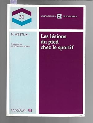 Les lésions du pied chez le sportif