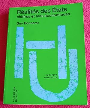 Imagen del vendedor de REALITES DES ETATS - CHIFFRES ET FAITS ECONOMIQUES a la venta por LE BOUQUINISTE