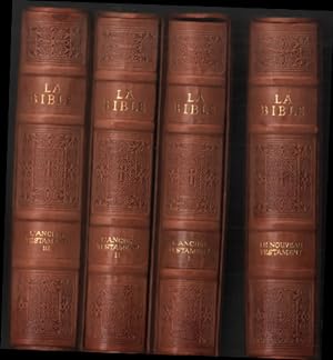 La bible ( illustrée par edy legrand ) 4 tomes ancien testament et nouveau testament