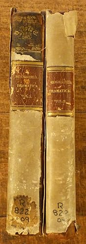 Bild des Verkufers fr Biographia Dramatica ; or, a Companion to the Playhouse . VOLUME 2 & 3. zum Verkauf von Tombland Bookshop