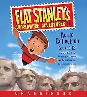 Imagen del vendedor de Flat Stanley's Worldwide Adventures Audio Collection: Books 1-12 by Brown, Jeff [Audio CD ] a la venta por booksXpress