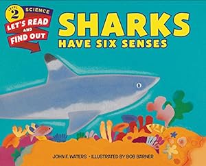 Seller image for Sharks Have Six Senses (Let's-Read-and-Find-Out Science 2) by Waters, John F [Hardcover ] for sale by booksXpress