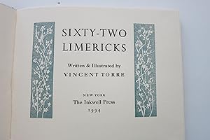 SIXTY-TWO LIMERICKS