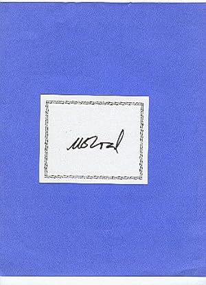 Seller image for SIGNED BOOKPLATES/AUTOGRAPHS by author M G LORD for sale by ODDS & ENDS BOOKS