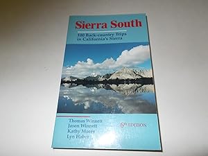 Bild des Verkufers fr Sierra South: 100 Back-Country Trips in California's Sierra (6th Edition) zum Verkauf von Paradise Found Books