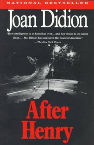 Seller image for After Henry by Didion, Joan [Paperback ] for sale by booksXpress
