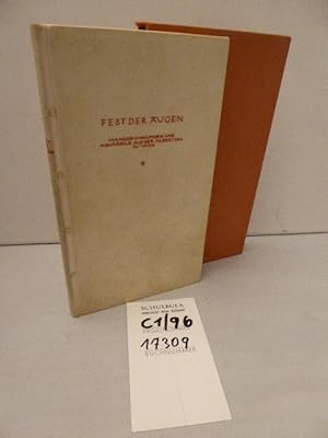 Fest der Augen : Handzeichnungen und Aquarelle aus der Albertina zu Wien. [hrsg. von Heinrich Tie...