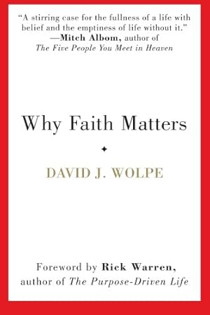 Seller image for Why Faith Matters by Wolpe, David J. [Paperback ] for sale by booksXpress