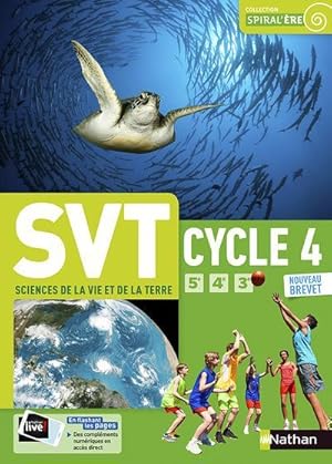 Spiral'ère : sciences de la vie et de la Terre ; cycle 4 ; manuel de l'élève ; grand format (édit...