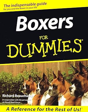 Imagen del vendedor de Boxers for Dummies : a la venta por Sapphire Books