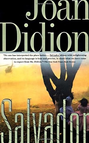 Imagen del vendedor de Salvador by Didion, Joan [Paperback ] a la venta por booksXpress