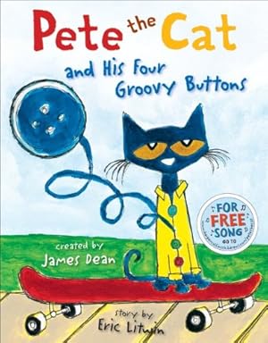 Seller image for Pete the Cat and His Four Groovy Buttons by Litwin, Eric [Library Binding ] for sale by booksXpress