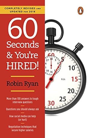 Imagen del vendedor de 60 Seconds and You're Hired!: Revised Edition by Ryan, Robin [Paperback ] a la venta por booksXpress
