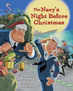 Seller image for The Navy's Night Before Christmas by Ford, Christine, Holland, Trish [Hardcover ] for sale by booksXpress