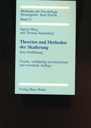 Seller image for Theorien und Methoden der Skalierung,eine Einfhrung for sale by Antiquariat Kastanienhof