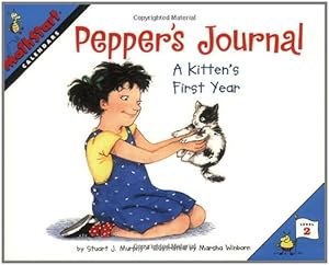 Image du vendeur pour Pepper's Journal: A Kitten's First Year (MathStart 2) by Murphy, Stuart J. [Paperback ] mis en vente par booksXpress