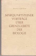 Imagen del vendedor de Marquartsteiner Vortrge ber Grenzgebiete der Biologie. a la venta por Buchversand Joachim Neumann