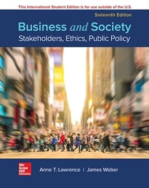 Seller image for ISE Business and Society: Stakeholders, Ethics, Public Policy (Paperback) for sale by Grand Eagle Retail