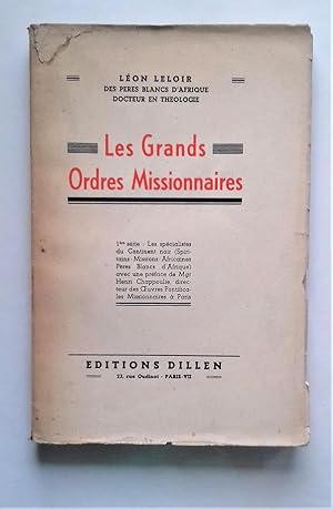 Seller image for Les Grands Ordres missionnaires.- 1re srie : Les spcialistes du Continent noir. for sale by Librairie Pique-Puces