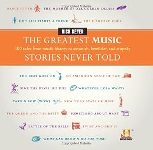 Seller image for The Greatest Music Stories Never Told: 100 Tales from Music History to Astonish, Bewilder, and Stupefy (The Greatest Stories Never Told) by Beyer, Rick [Hardcover ] for sale by booksXpress