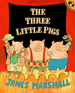 Seller image for The Three Little Pigs (Picture Puffin Books) by Marshall, James [Paperback ] for sale by booksXpress