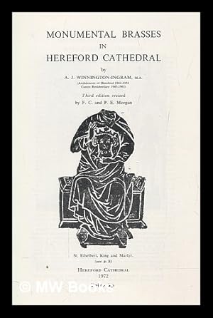 Image du vendeur pour Monumental brasses in Hereford Cathedral / by A. J. Winnington-Ingram mis en vente par MW Books