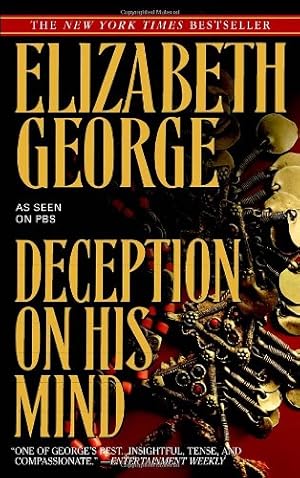 Imagen del vendedor de Deception on His Mind (Inspector Lynley Mystery, Book 9) by George, Elizabeth [Paperback ] a la venta por booksXpress